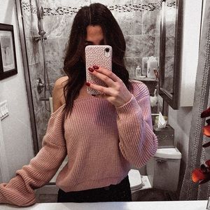 Pretty Little Thing Blush Sweater